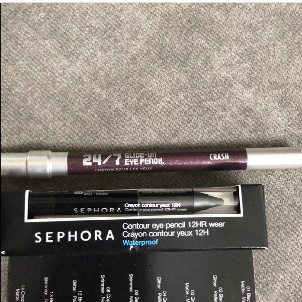 New eyeliners urban decay and sephora